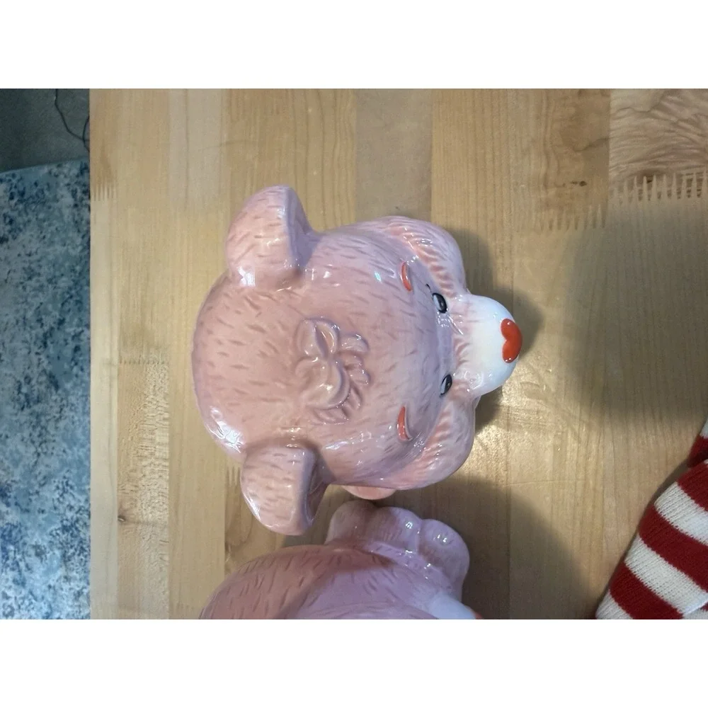 Vintage 2004 American Greetings Care Bears Cheer Bear Ceramic Cookie Jar